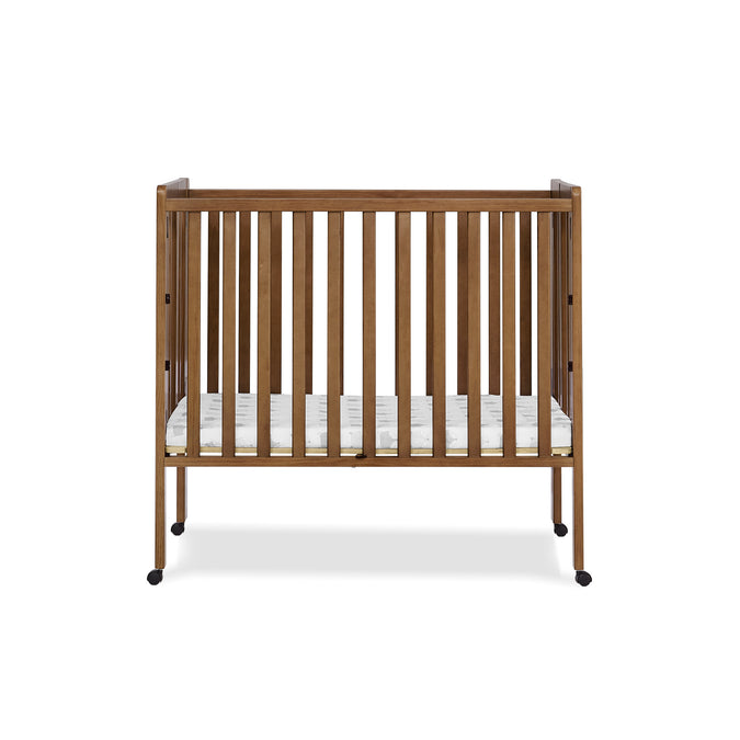 DCB: Chestnut (836) 41-Lee Portable Folding Mini Crib with 1.5-Inch Mattress