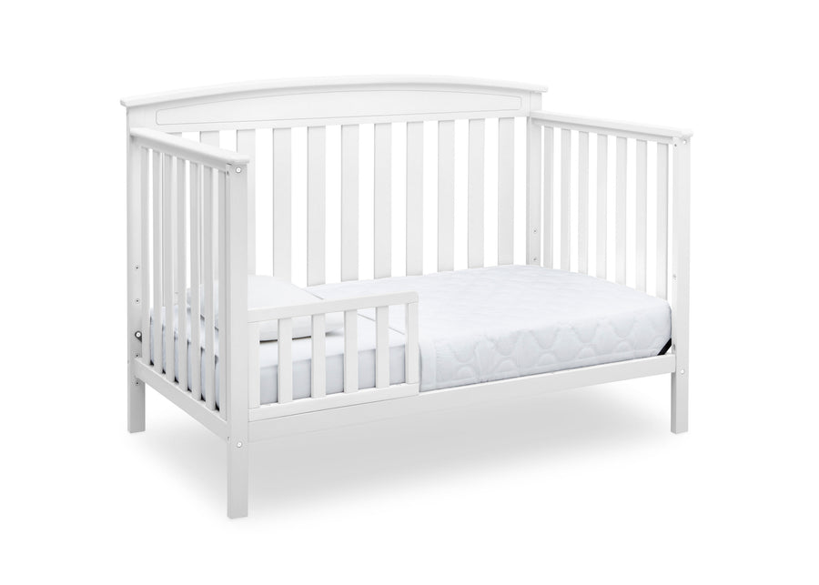 White (100) 13-Gateway 4-in-1 Convertible Crib