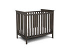 Rustic Grey (084) 3-Monterey Mini Crib with Mattress