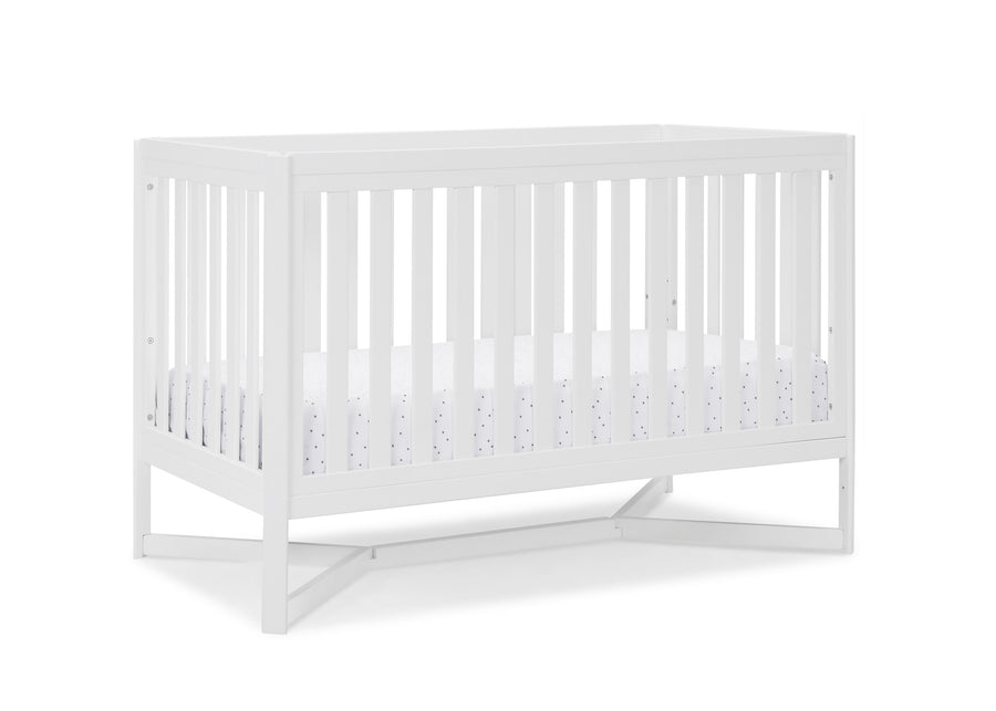 Bianca White (130) 24-Tribeca 4-in-1 Convertible Crib