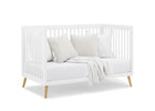 Bianca White with Natural (123) 30-Jordan 4-in-1 Convertible Crib