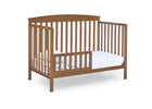 Chestnut (836) 62-Hanover 6-in-1 Convertible Baby Crib