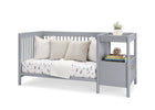 Grey (026) 7-Zoe 5-in-1 Convertible Crib and Changer