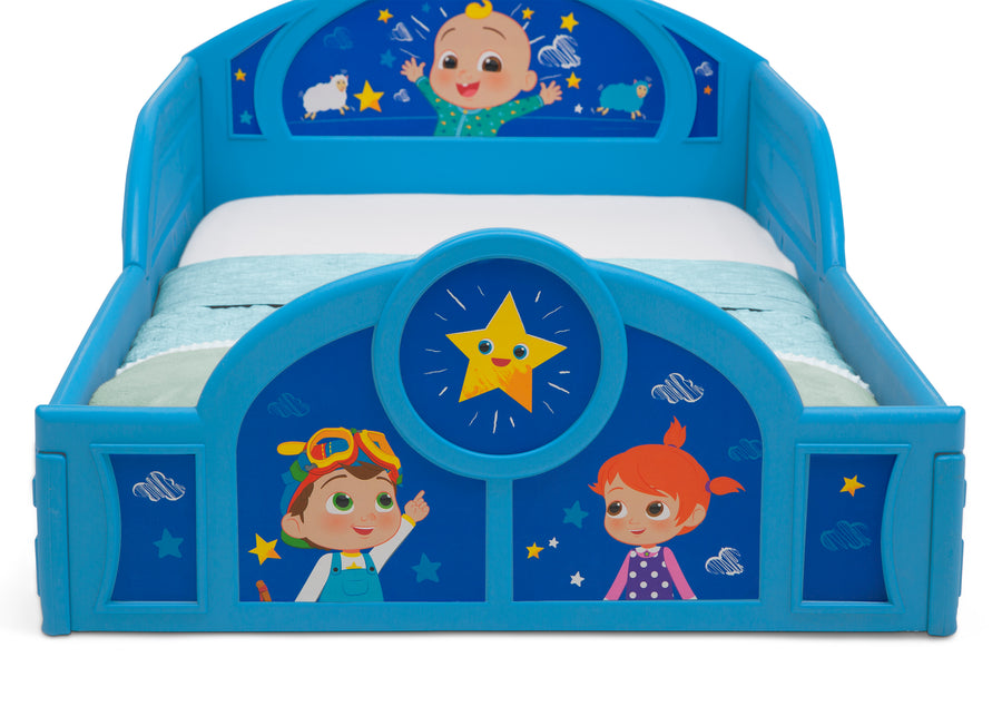 CoComelon (1224) 8-Cocomelon 4-Piece Toddler Room-in-a-Box Bedroom Set