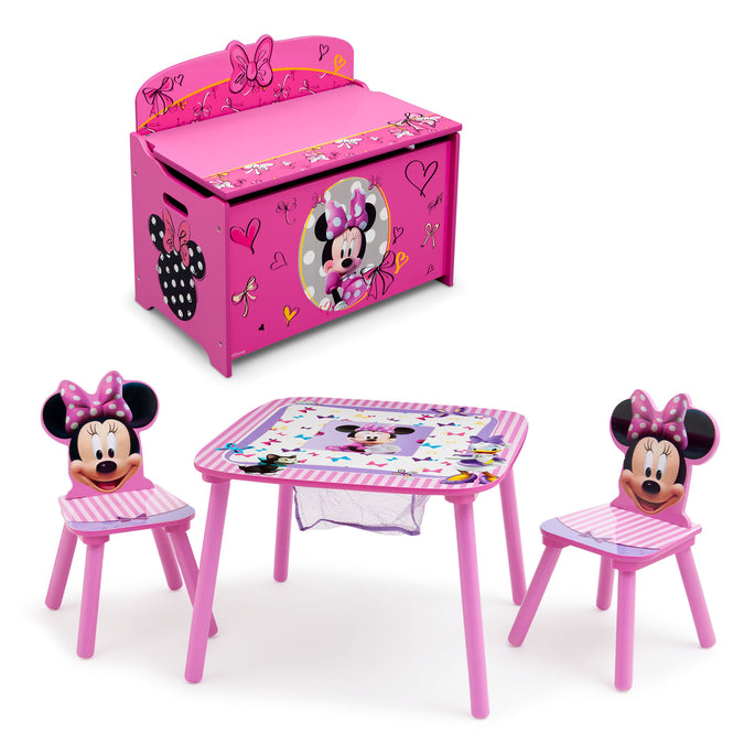 Minnie Fashion (1061) 1-Minnie Mouse 4-Piece Playroom Set