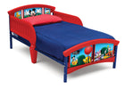 Mickey (1051) 3-Disney Mickey Mouse 2-Piece Toddler Bedroom Set- Includes Toddler Bed and Deluxe Toy Box