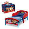 Paw Patrol (1121) 1-PAW Patrol 2-Piece Toddler Bedroom Set - Includes Toddler Bed and Deluxe Toy Box