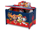 Paw Patrol (1121) 2-PAW Patrol 2-Piece Toddler Bedroom Set - Includes Toddler Bed and Deluxe Toy Box