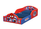 Spider-Man (1164) 3-Marvel Spidey and His Amazing Friends 4-Piece Toddler Room-in-a-Box Set – Includes Sleep and Play Toddler Bed, Table, 1 Chair and Toy Box