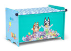 Bluey (1077) 3-Bluey Toy Box with Retractable Fabric Top