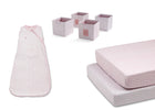 Pink (1678) 7-7-Piece Bedding, Sleep Sack & Storage Bundle