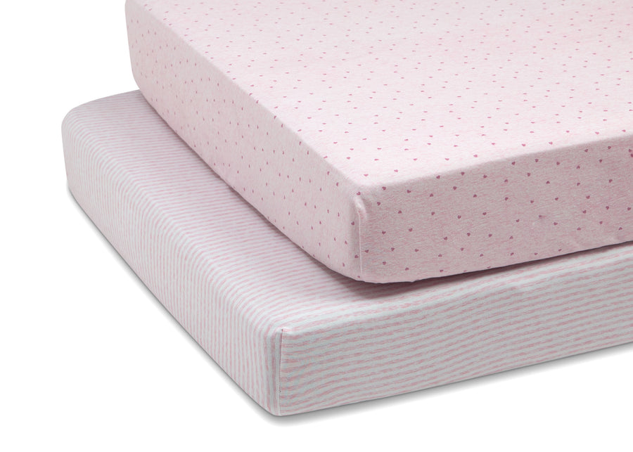 Pink (1678) 11-7-Piece Bedding, Sleep Sack & Storage Bundle