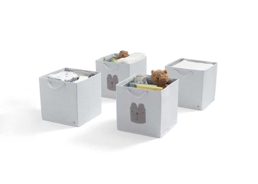 Grey (1679) 15-7-Piece Bedding, Sleep Sack & Storage Bundle