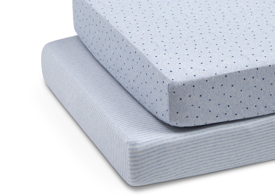 Blue (1677) 15-3-Piece Bedding & Sleep Sack Bundle
