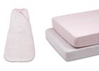 Pink (1678) 6-3-Piece Bedding & Sleep Sack Bundle