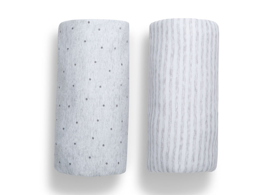Grey (1679) 4-3-Piece Bedding & Sleep Sack Bundle