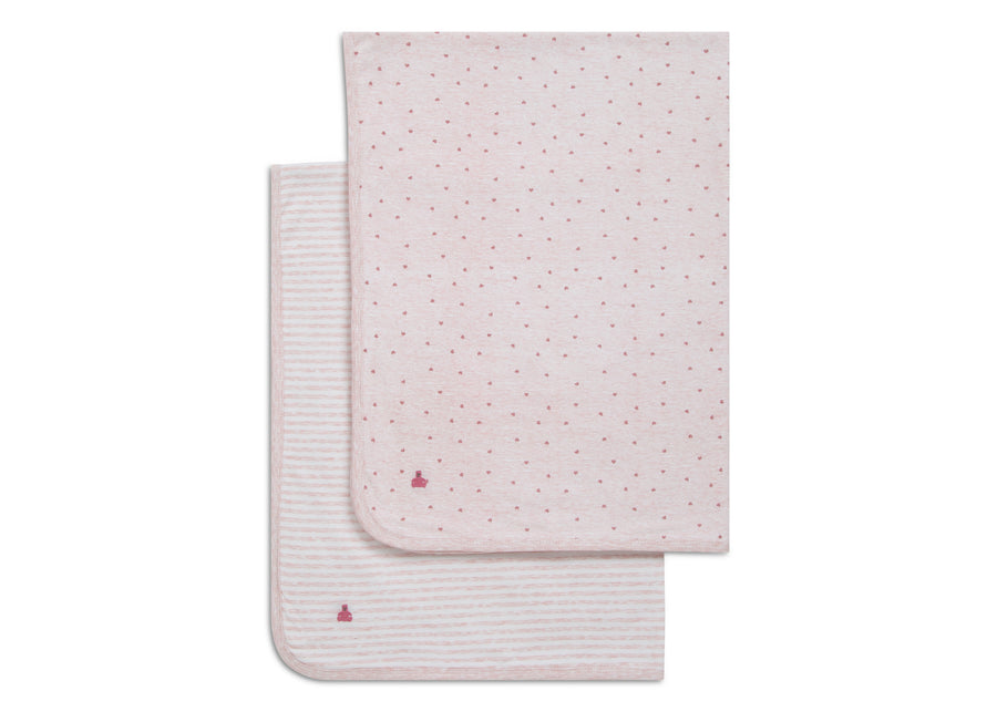 Pink (1678) 9-3-Piece Blanket & Sleep Sack Bundle