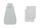 Grey (1679) 1-3-Piece Blanket & Sleep Sack Bundle