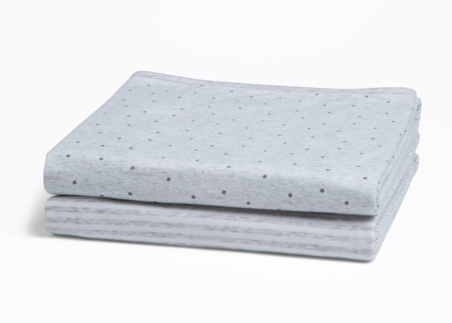 Grey (1679) 5-3-Piece Blanket & Sleep Sack Bundle
