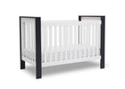 Bianca White with Textured Midnight Grey (181) 4-Miles 4-in-1 Convertible Crib