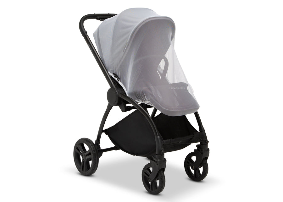 White (100) 1-Revolve Stroller Bug Net