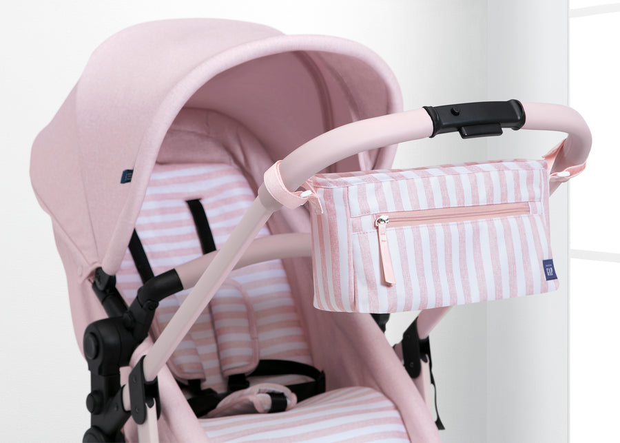 Pink Stripes (2356) 2-babyGap Classic Parent Organizer for Single Stroller