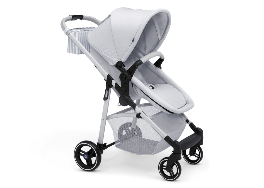 Grey Stripes (2359) 31-babyGap Classic Parent Organizer for Single Stroller