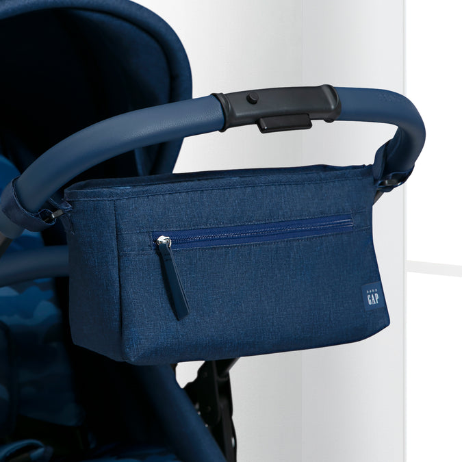 A1967 2430 Gap Parent Organizer Blue Lifestyle 101 52-babyGap Classic Parent Organizer for Single Stroller