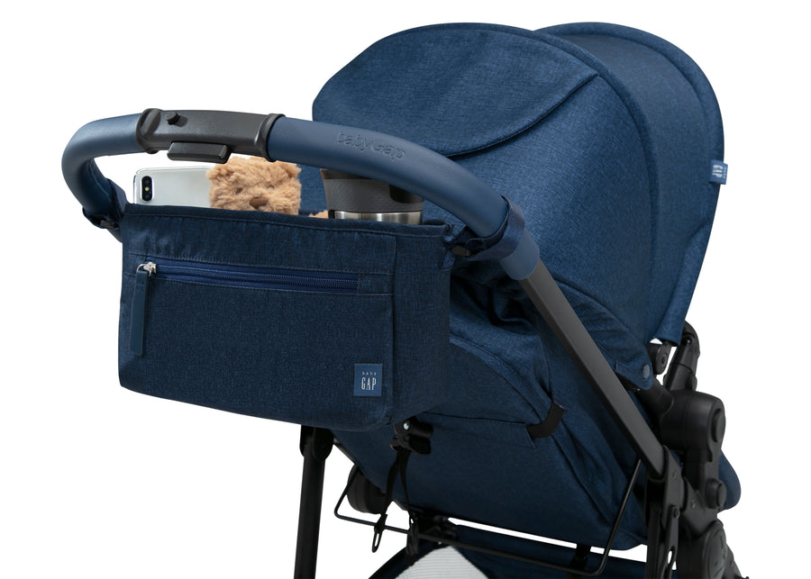 Blue (2430) 45-babyGap Classic Parent Organizer for Single Stroller
