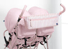 Pink Stripes (2356) 2-babyGap Classic Parent Organizer for Double Stroller