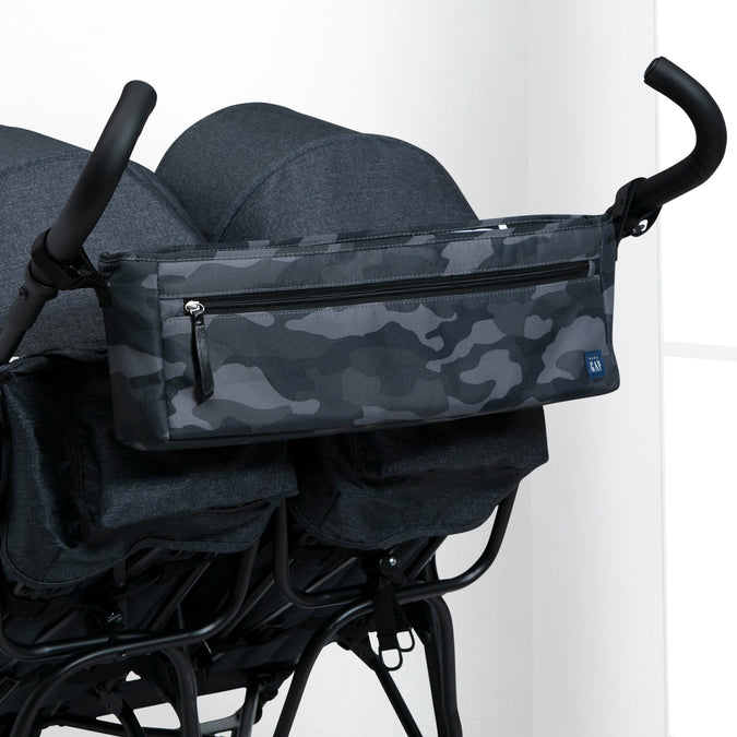 A1969 2358 GAP Double Parent Organizer black camo lifestyle 102 32-babyGap Classic Parent Organizer for Double Stroller