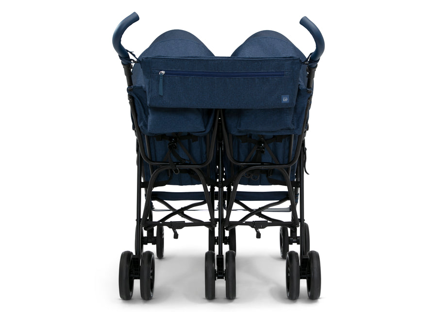 Blue (2430) 41-babyGap Classic Parent Organizer for Double Stroller
