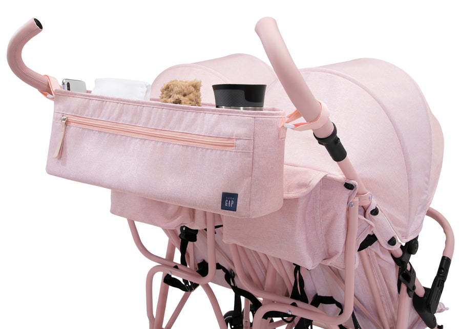 Pink (2431) 47-babyGap Classic Parent Organizer for Double Stroller