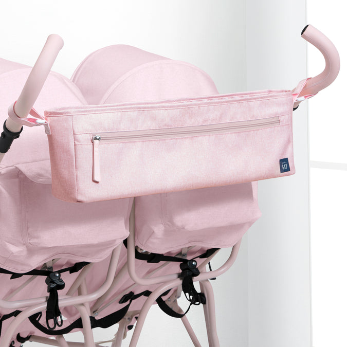 A1969 2431 GAP Double Parent Organizer Pink lifestyle 102 56-babyGap Classic Parent Organizer for Double Stroller