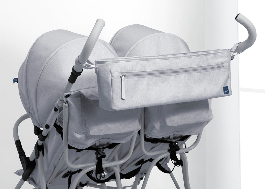 Grey (2432) 52-babyGap Classic Parent Organizer for Double Stroller