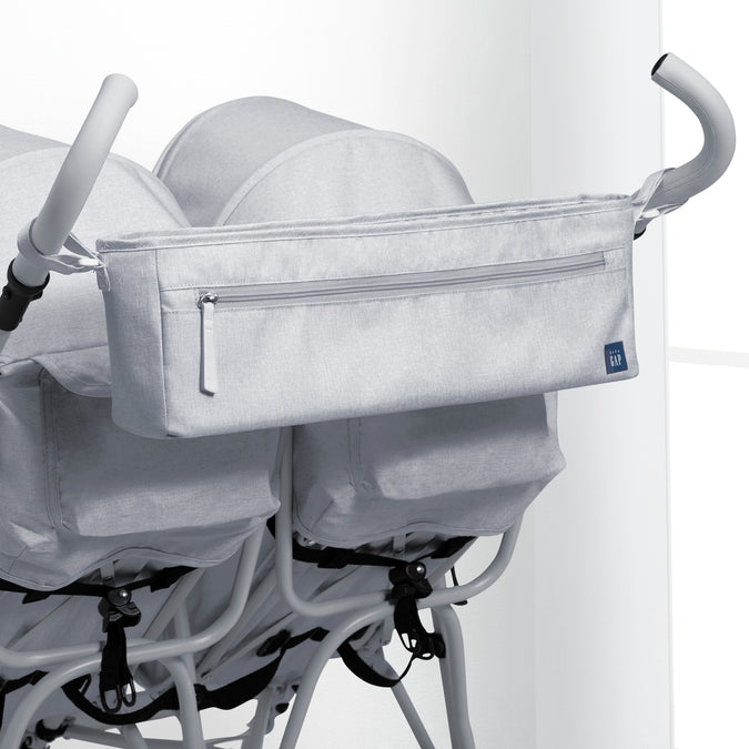 A1969 2432 GAP Double Parent Organizer grey lifestyle 102 64-babyGap Classic Parent Organizer for Double Stroller