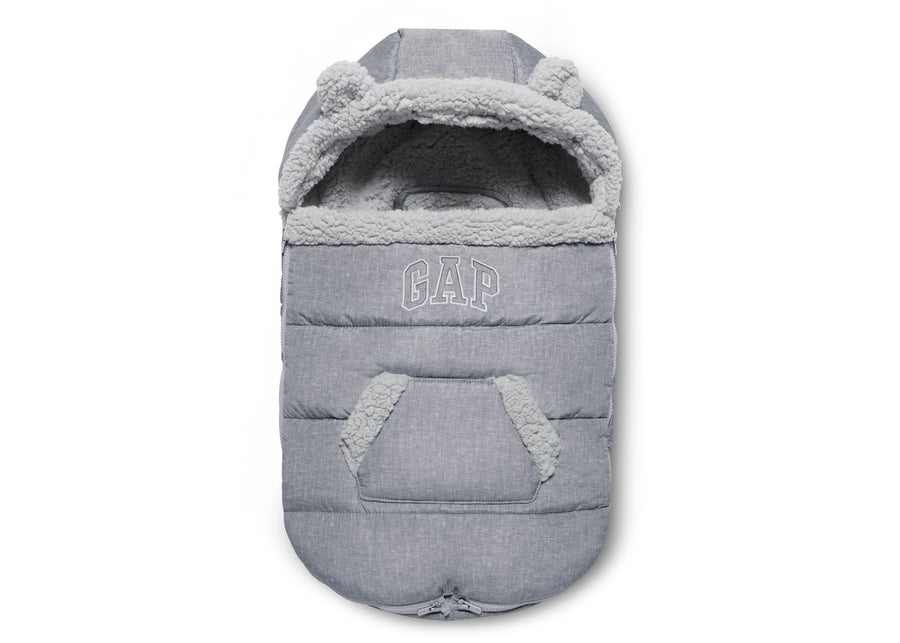 Grey (2433) 34-babyGap Infant Stroller Footmuff