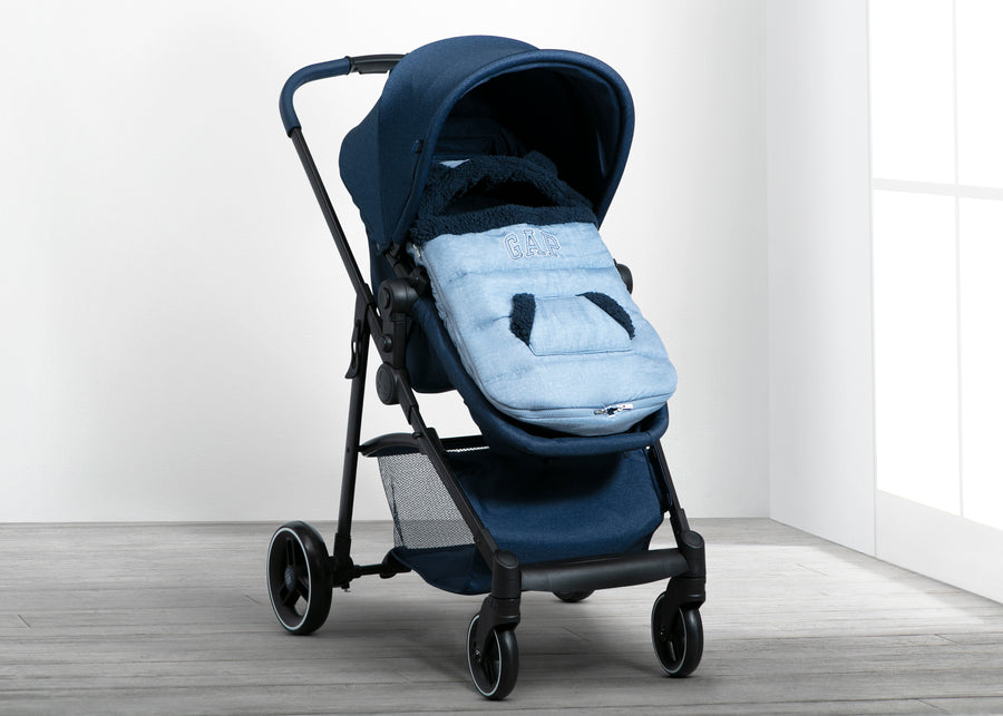 Chambray (2434) 26-babyGap Infant Stroller Footmuff