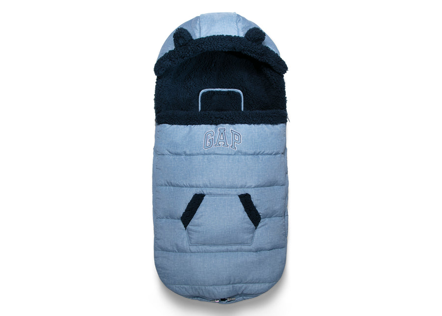 Chambray (2434) 29-babyGap Toddler Stroller Footmuff