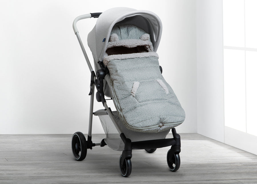 Grey Dots (2439) 6-babyGap Toddler Stroller Footmuff
