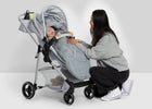 Grey Dots (2439) 7-babyGap Toddler Stroller Footmuff