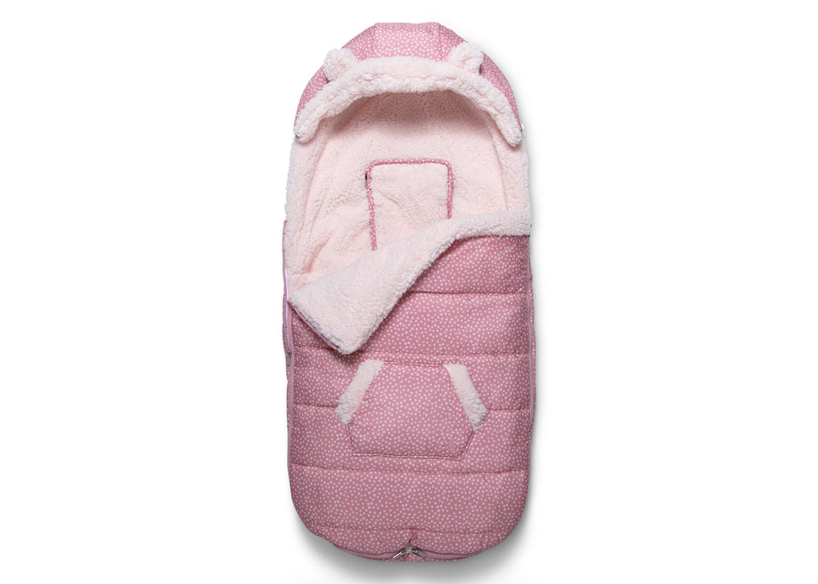Blush Dots (2440) 5-babyGap Toddler Stroller Footmuff