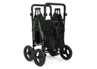 Black (001) 5-Deluxe Wagon All-Terrain Sand Wheel Kit for Stroller Wagon (60003A)