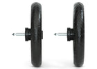 Black (001) 8-Deluxe Wagon All-Terrain Sand Wheel Kit for Stroller Wagon (60003A)