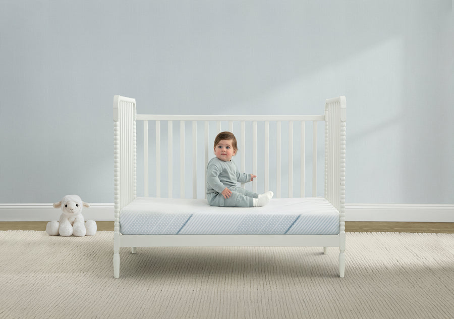 No Color (NO) 1-Signature Dual Sided 5-Inch Crib and Toddler Mattress in a Box