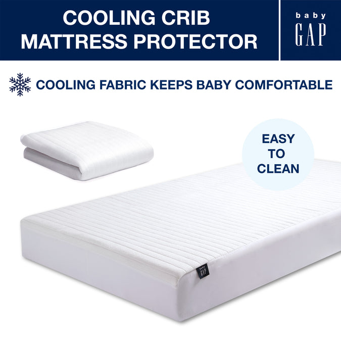 babyGap Cooling Crib Mattress Pad/Protector 5-babyGap Cooling Crib Mattress Pad/Protector
