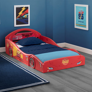 Cars Lightning McQueen Plastic Sleep and Play Toddler Bed 18-Cars Lightning McQueen Plastic Sleep and Play Toddler Bed