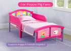 Peppa Pig (1627) 2-Peppa Pig Big Adventures Plastic Toddler Bed