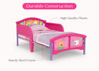 Peppa Pig (1627) 6-Peppa Pig Big Adventures Plastic Toddler Bed