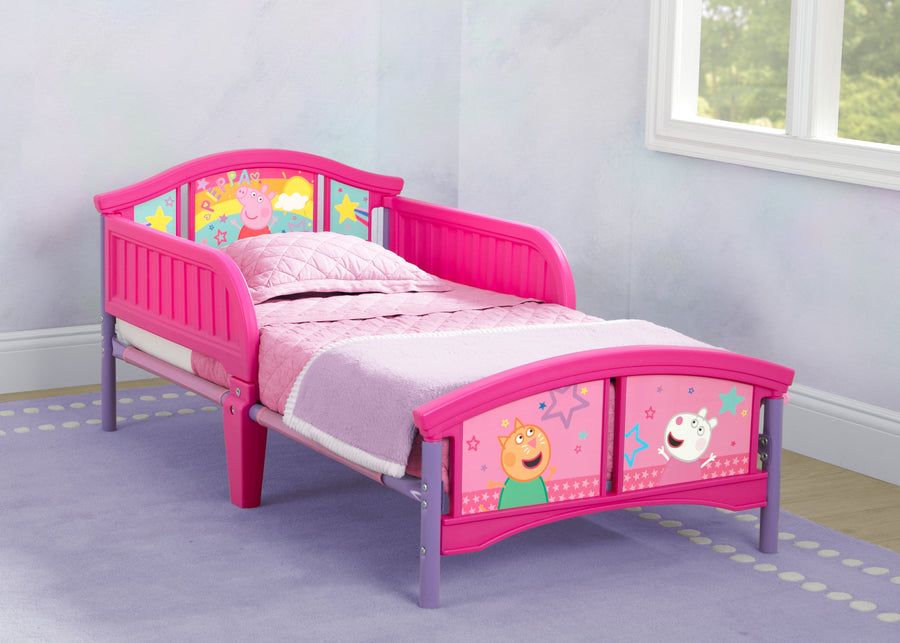 Peppa Pig (1627) 2-Peppa Pig Big Adventures Plastic Toddler Bed